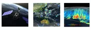 全球降水観測計画主衛星／世界の雨分布イメージ／雨雲内の降水量の様子
