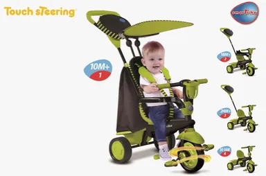 スパーク タッチステアリング(グリーン)1