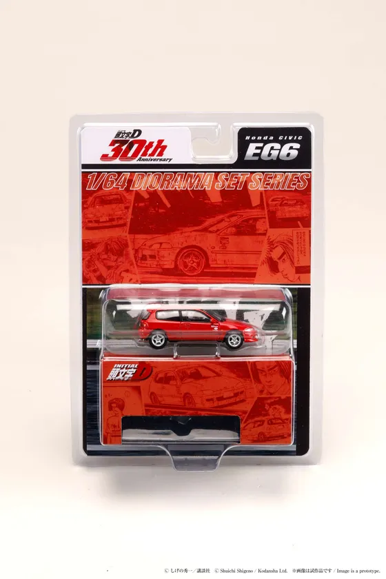 1/64 Honda CIVIC (EG6) 妙義 Night Kids / 頭文字D 庄司 慎吾 VS 藤原 拓海 2