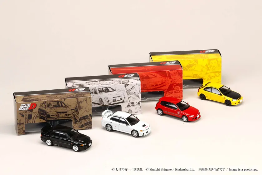 頭文字D 30周年記念 ディオラマセットシリーズ 第二弾 パッケージ3