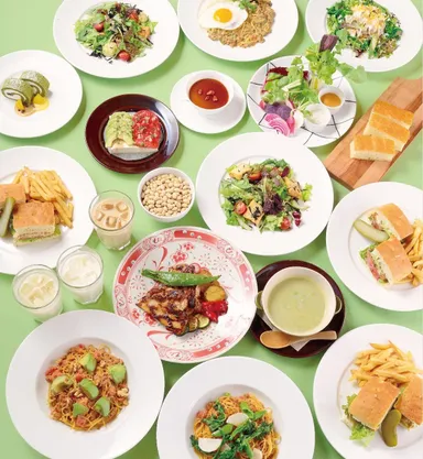 「まめプラスカフェ」メニュー