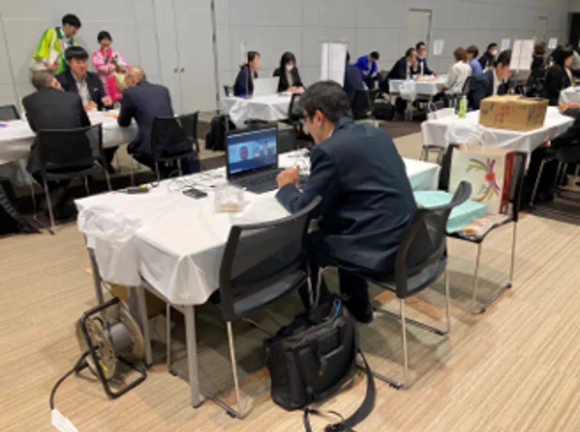 個別面談商談の様子(1)