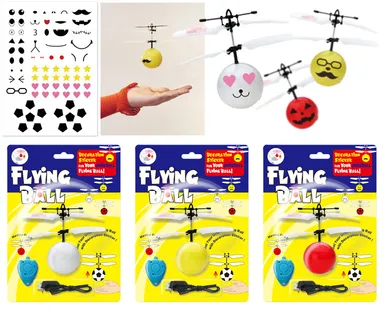 「Flying Ball」パッケージ、付属デコレーションステッカーでのカスタマイズ