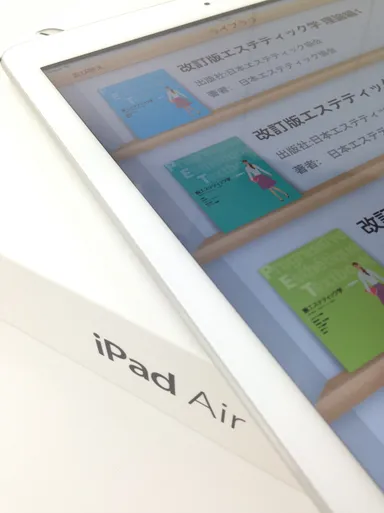 iPadに収められた教科書