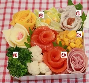 フラワーランチボックス