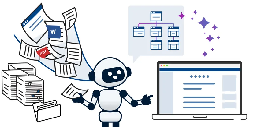 運用フェーズをアシストするAI更新機能