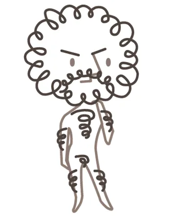 イメージキャラクター(IPPOくん)モジャモジャVer