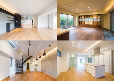 自由設計で全住戸個性的に