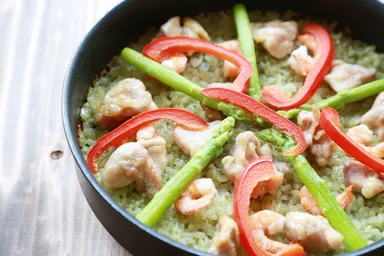 生青汁パエリア