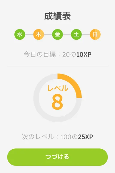 成績表イメージ