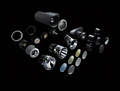 モデュール構造の照明器具