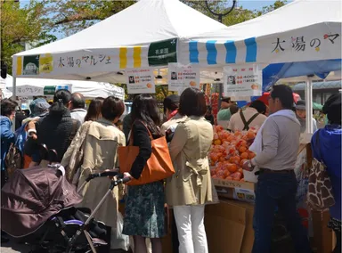 勝どきの社交の場「太陽のマルシェ」