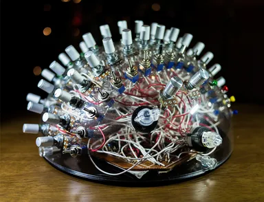 大阪で活動し、海外にファンも多い気鋭のシンセビルダー「J.M.T Synth」の試作シンセサイザー