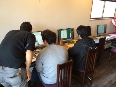 デザイン業務の様子