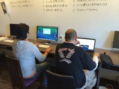 デザイン業務の様子