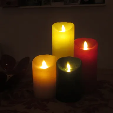 リアルな炎の揺らぎ