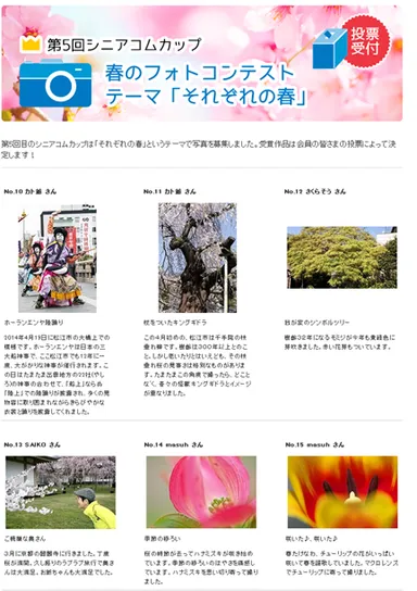 『シニアコム.JP』シニアコムカップ