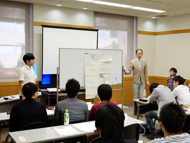 第4回日本数学オープン　決勝ステージの様子