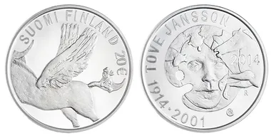 20ユーロ銀貨デザイン