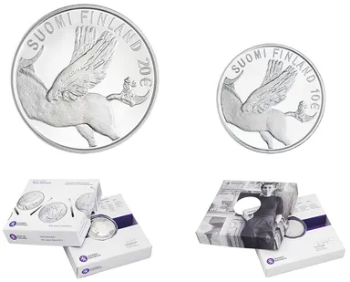 20ユーロ・10ユーロ銀貨各種