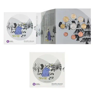 記念メダル付ユーロ通常貨セット