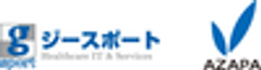 株式会社ジースポート、AZAPA株式会社のロゴ
