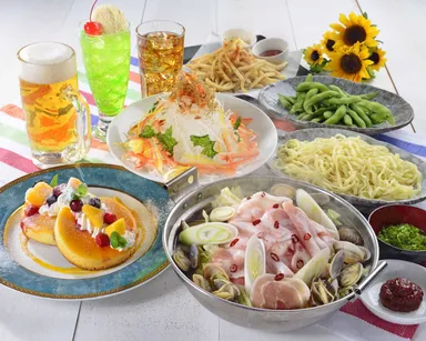 父の日ハッピースマイルセット コース料理画像