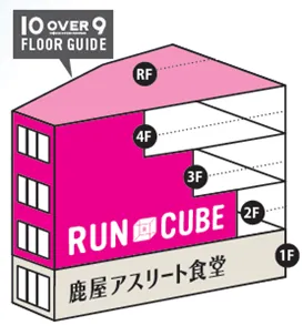 10 OVER 9　フロアガイド