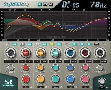 Surfer EQ スクリーンショット