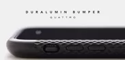 SQUAIR Duralumin Bumper Quattro for iPhone 5s/5 ブラック