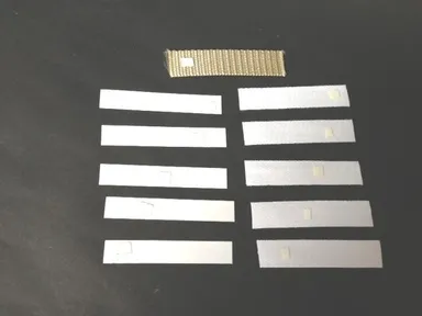 調整布・紙でホールド調整