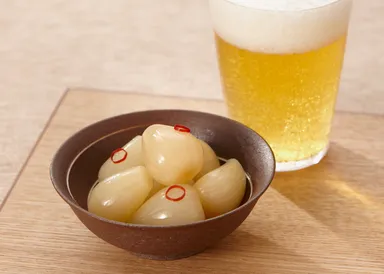 らっきょう盛付例