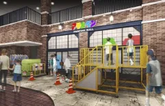 「ペインティング　ウォール」パビリオンイメージ