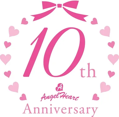 Angel Heart 10th Anniversary logo