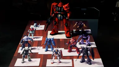 ガンプラ トリックアート スペシャルムービー シーン3 (C)創通・サンライズ