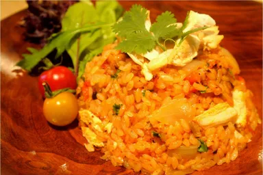 コロンビアの代表料理「アロス・コン・ポーヨ」