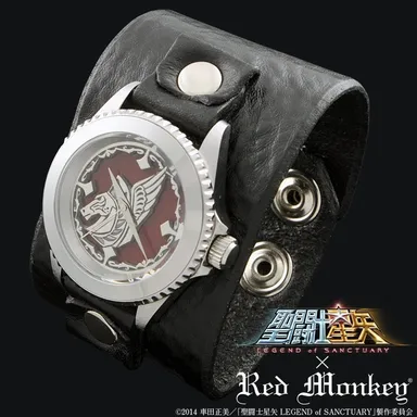 聖闘士星矢 LEGEND of SANCTUARY x red monkey designs Collaboration Wristwatch　星矢モデル_1