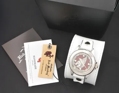 聖闘士星矢 LEGEND of SANCTUARY x red monkey designs Collaboration Wristwatch　星矢モデル(WHITE Ver.)_2