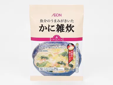 トップバリュ　かに雑炊