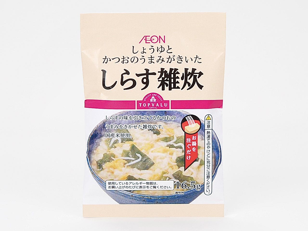 お湯を注ぐだけで簡単に トップバリュからフリーズドライの雑炊シリーズ発売 ミニストップ主導で開発したトップバリュ ミニストップ株式会社のプレスリリース お湯を注ぐだけで簡単に トップバリュからフリーズドライの雑炊シリーズ発売 ミニストップ主導で開発したトップバリュ ミニストップ株式会社のプレスリリース