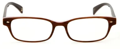 スクエア　クリアブラウン