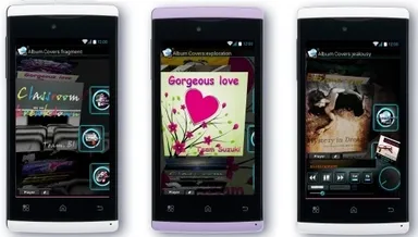 【LUX３D Music Player】利用イメージ