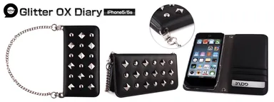 GAZE iPhone5／5s Glitter OX Diary