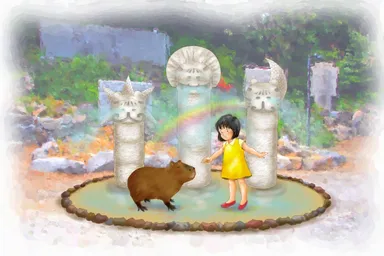 「カピバラ虹の広場」イメージ