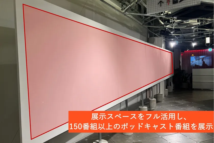 ポッドキャストを見て楽しむ環境を演出