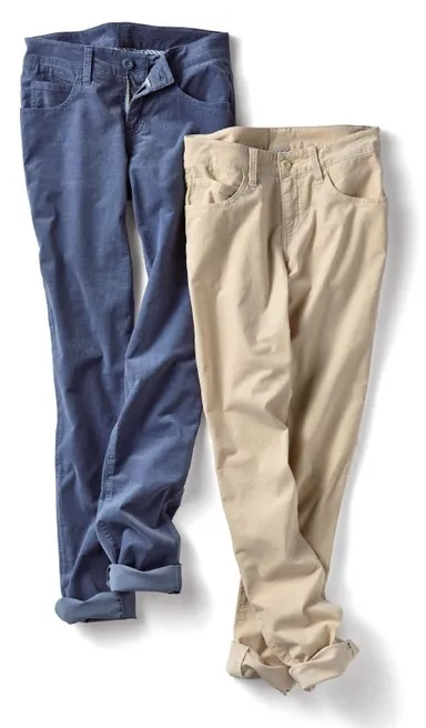 コーデュロイスキニーパンツ