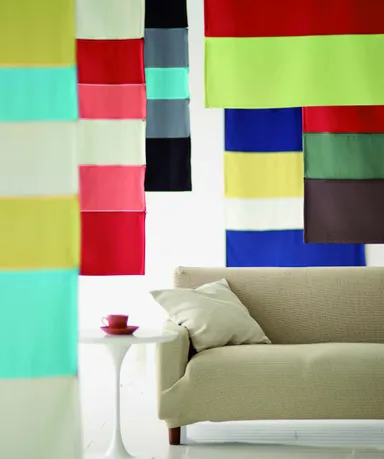 ジッパー組み合わせカーテン