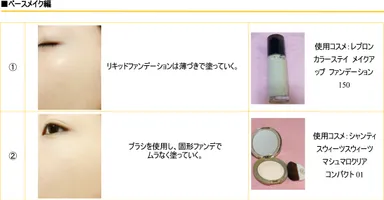 ベースメイク編