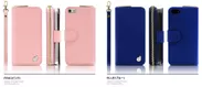dreamplus iPhone 5／5sケース Zipper ピンク、ブルー