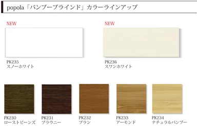 カラーラインアップ